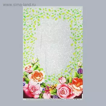 Пакет подарочный "Терасса" 30 х 50 см