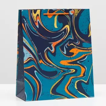 Пакет подарочный "Текстуры" 26 х 32 х 12 см