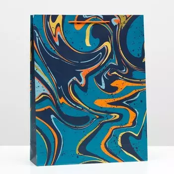 Пакет подарочный "Текстуры", 33 х 42,5 х 10 см