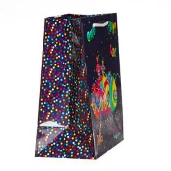 Пакет подарочный «Тролли», 180х223х100 мм