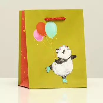 Пакет подарочный "Удивительный", 11,5 х 14,5 х 6,5 см