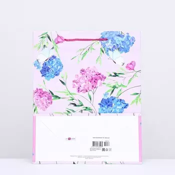 Пакет подарочный "Весенний аромат" 26 х 32 х 10 см