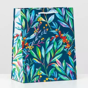 Пакет подарочный "Весенний сад", 18 х 22,3 х 10 см