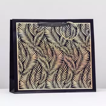 Пакет подарочный "Золотой образ" 36 х 32 х 12 см