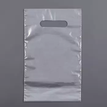 Пакет полиэтиленовый с вырубной ручкой, 16х26 см 35 мкм