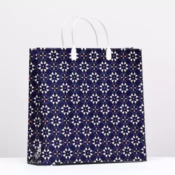 Пакет "Ромашки", мягкий пластик, 30 x 30 см, 120 мкм