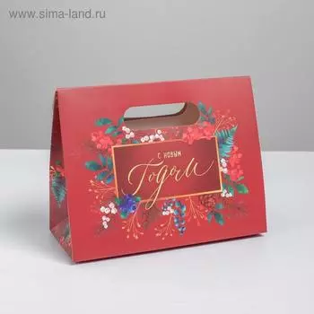 Пакет с клапаном «Уюта и тепла», 23 х 18 х10 см.