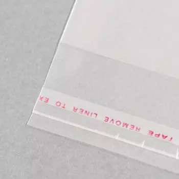 Пакет с липкой лентой 12 х 33/4 см, 25 мкм