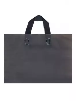 Пакет с петлевой ручкой черный 35258 см 80 мкм