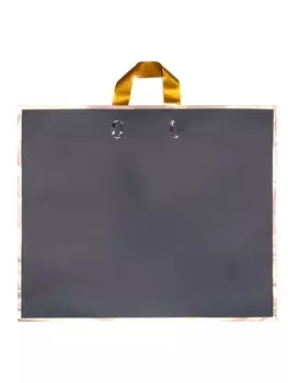 Пакет с петлевой ручкой черный 504110 см 80 мкм