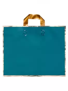 Пакет с петлевой ручкой синий 40318 см 80 мкм