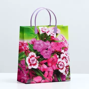 Пакет «Садовые цветы», мягкий пластик, 2623 см, 110 мкм