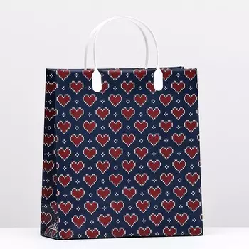 Пакет «Сердце», мягкий пластик, 2623 см, 110 мкм