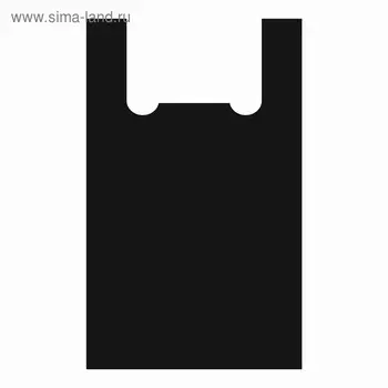 Пакет «Силач», полиэтиленовый майка, 4080 см, 22 мкм