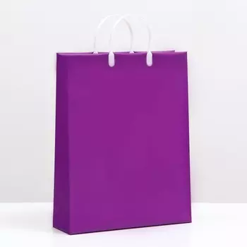 Пакет "Сиреневый", мягкий пластик, 42 x 32 см, 120 мкм