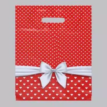 Пакет «Скарлетт», полиэтиленовый с вырубной ручкой, 35 мкм, 3038 см