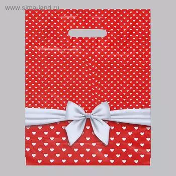 Пакет «Скарлетт», полиэтиленовый с вырубной ручкой, 35 мкм, 3038 см