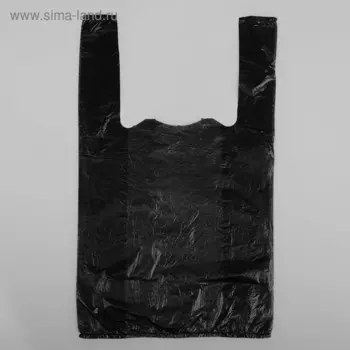 Пакет "Супер", полиэтиленовый, майка, 25 х 45 см, 10 мкм