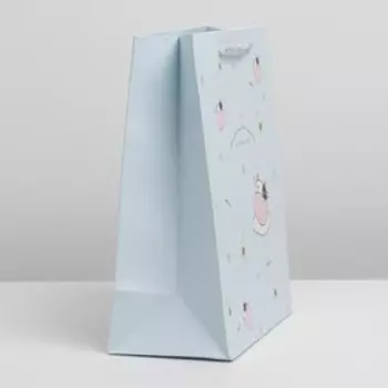 Пакет «Весёлая коровка», 33 х 25 х 12 см