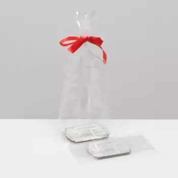 Пакет "Винтаж", с жестким дном, мини, 8 х 6 х 23 см