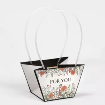 Пакет влагостойкий для цветов «Фауна», 20 х 12 х 12 см