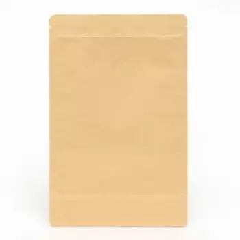 Пакет Zip-lock Крафт с плоским дном 16 х 26 см