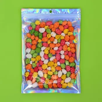 Пакет Zip - lock ПЭТ, иридисцентный, со спл. окном, плоский, еврослот 1826 см набор 20 шт.