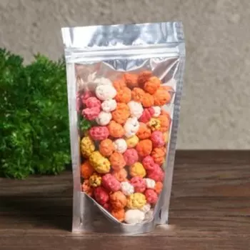 Пакет Zip-lock ПП, металлизированный, со сплошным окном, 1320 см