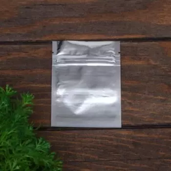 Пакет Zip-lock ПП, со сплошным окном, плоский, 7.710 см