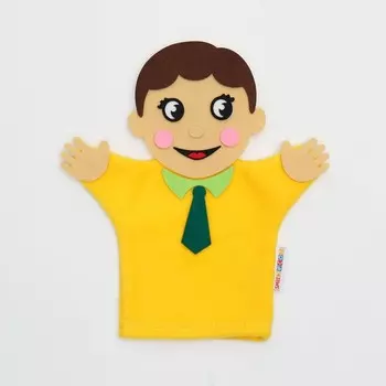 Пальчиковый театр кукла на руку «Мальчик»