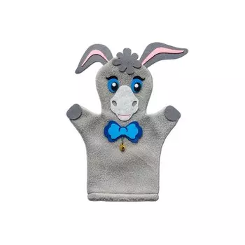 Пальчиковый театр кукла на руку «Ослик»