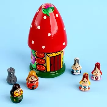 Пальчиковый театр в футляре «Красная шапочка»