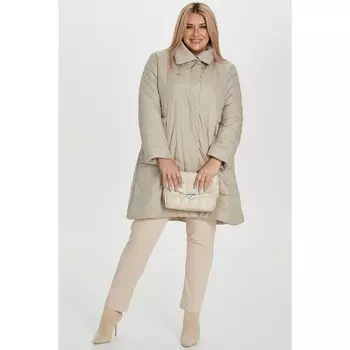 Пальто женское, размер 56, цвет молочный