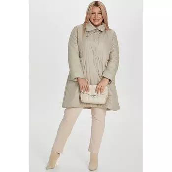 Пальто женское, размер 58, цвет молочный