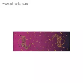 Палантин 65×190 см, фуксия