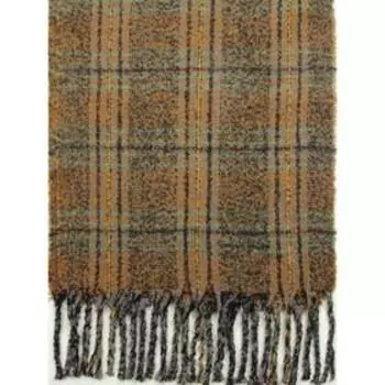 Палантин мужской, размер 50х180 см, цвет оливковый, серый, чёрный