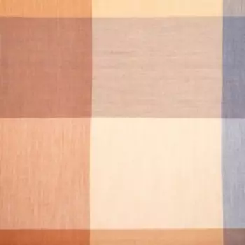 Палантин текстильный, цвет бежевый/коричневый, размер 68х175