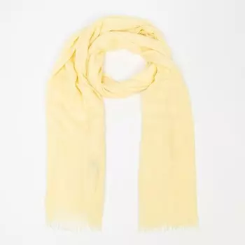 Палантин текстильный, цвет молочный, размер 100х180