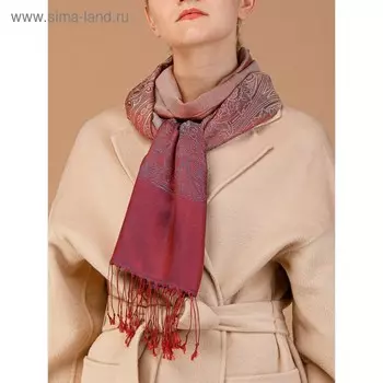 Палантин женский 70×180 см, фиолетовый