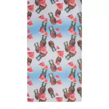 Палантин женский 70×180 см, голубой