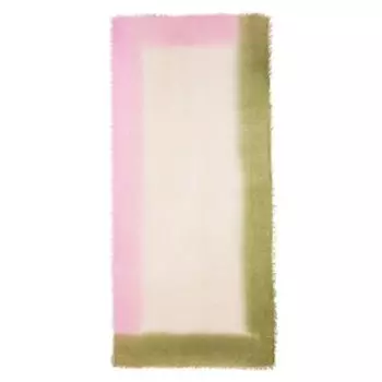 Палантин женский 90×180 см, розовый