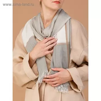 Палантин женский 90×190 см, хаки