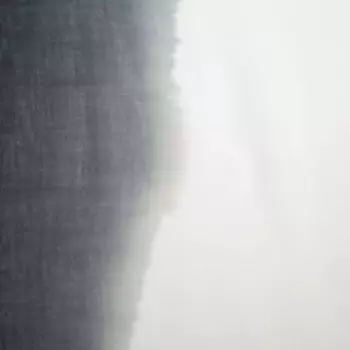 Палантин женский, цвет чёрный/молочный, размер 70х170 см