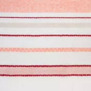 Палантин женский, цвет молочный/розовый, размер 68х175 см