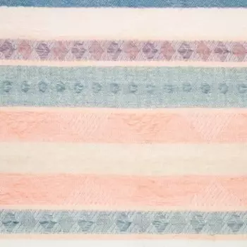 Палантин женский, цвет молочный/розовый, размер 68х175 см