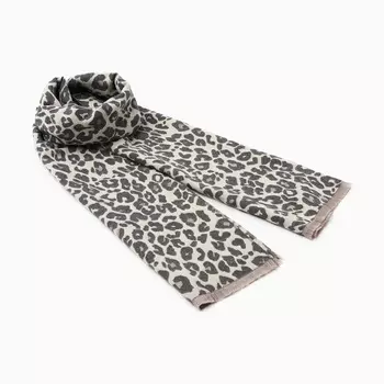 Палантин женский MIST Leo, серый, 68*190 см