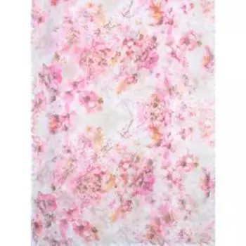 Палантин женский, размер 65х175, цвет розовый-красный