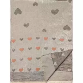 Палантин женский, размер 70*180, цвет серый