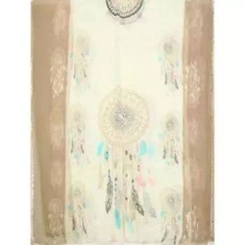 Палантин женский, размер 90х180, цвет мультиколор