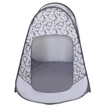 Палатка детская игровая «Радужный домик» 80 55 40 см, Принт «Цветы на жемчуге»